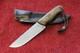 Couteaux Faits Main Personnalisés Usa Mike Brickman Grand Couteau De Chasse Edc En Micarta De Toile De Jute