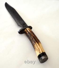 Craig Steketee (STEK KNIVES) Couteau de combat en damas fait main, États-Unis