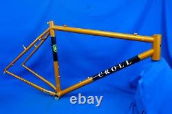 Croll 26 Reynolds 853 Steel Mountain Bike Frame, 19/lrg, Handmade Usa, V-brake