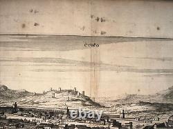 Cusco Cuzco Pérou Amérique du Sud Gravure Montanus 1671