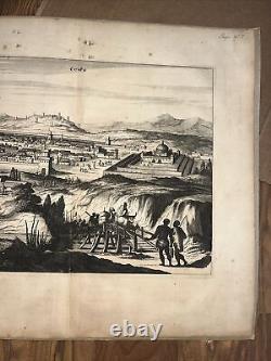 Cusco Cuzco Pérou Amérique du Sud Gravure Montanus 1671