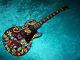 Custom Hand Painted Gibson Les Paul Guitar Vintage Design Made In Usa American