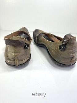 Cydwoq Vintage Hand Made In USA Cuir Wrap 2 Chaussures De Ton