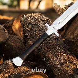 Épée en acier sur mesure, pleine tang avec fourreau - Meilleur cadeau d'anniversaire