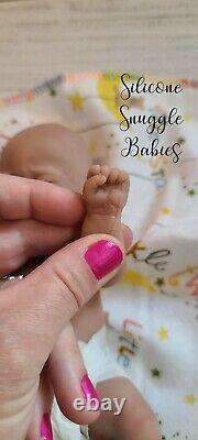 Fabriqué Aux Etats-unis 8 Micro Preemie Full Body Silicone Baby Boy Doll Cooper