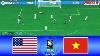 Fifa 23 États-unis Contre Vietnam: Coupe Du Monde Féminine Fifa 2023 - Phase De Groupes - Gameplay Complet Sur Pc