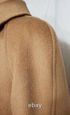 Gorgee Camel Cassidy Main Sur Mesure 100% Pure Laine Long Coat Fabriqué Aux États-unis