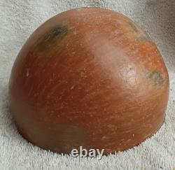 Grande bol en peau d'oignon antique ancestral pueblo