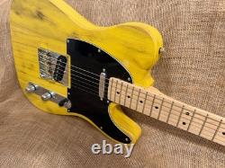 Guitare Électrique Jacobs Tele/Barncaster/Fabriquée à la Main aux États-Unis/Vidéo
