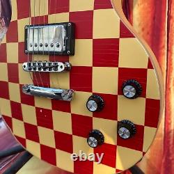 Guitare électrique LP en vente chaude, faite à la main, style rétro, matériel en chrome, entrepôt USA