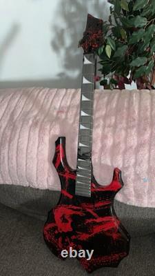 Guitare électrique sur mesure faite à la main. Tous les composants américains.