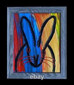 Hunt Slonem Bunnys Encadrés