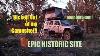 Jeep Overland Aventure Face À L'inattendu Encore Trouvé Un Lieu Historique Étonnant
