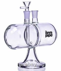 Jinni Pipe 7 Infinity Gravity Pipe Bong Glass Water Pipe Hookah Bubbler USA
