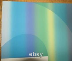 Juergen Strunck BOROL V LITHOGRAPHIE EN COULEUR ÉDITION LIMITÉE 1969 OP ART