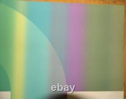 Juergen Strunck BOROL V LITHOGRAPHIE EN COULEUR ÉDITION LIMITÉE 1969 OP ART