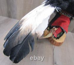 Lagune du Pueblo Eagle Motion Dancer Kachina SIGNÉE Artiste Kathy Lente Gonzales