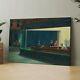 Les Noctambules Par Edward Hopper, Peinture Sur Toile D'art Mural D'amérique Des Années 1940
