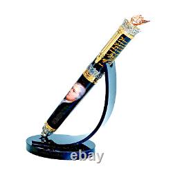 MONTEGRAPPA ALEXANDER HAMILTON RÉSINE NOIRE LE ROLLERBALL (ISHXNRSC) NEUF AVEC BOÎTE