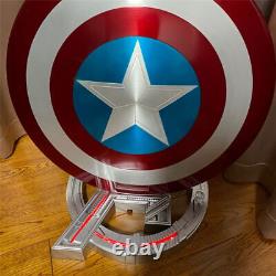 Marvel Les Avengers Captain America Modèle de Logo Bouclier Support LED Collection