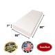 Matelas Queen Size Foamrush 60 X 80 En Mousse De Rembourrage Haute Densité Usa