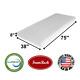 Matelas En Mousse Foamrush 38 X 75 Pour Lit Simple, Ferme Et Haute Densité, Remplacement Pour Camping-car, Fabriqué Aux États-unis.
