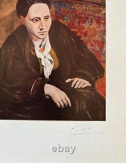 Pablo Picasso Imprimer Gertrude Stein, 1906 Signé À La Main & Coa