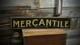 Panneau Mercantile D'autrefois Signe Rustique Fait Main En Bois Vintage