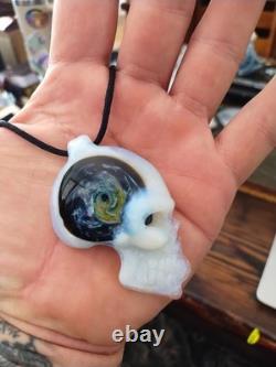 Pendentif en verre fait à la main aux États-Unis