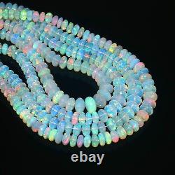 Perles d'opale Opale de feu précieuse Perles de bijoux en opale naturelle Cadeau de pierre de naissance d'octobre