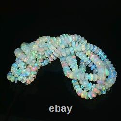 Perles d'opale Opale de feu précieuse Perles de bijoux en opale naturelle Cadeau de pierre de naissance d'octobre