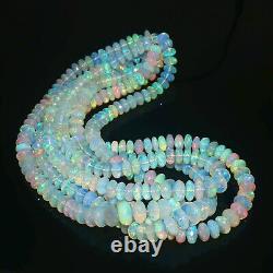 Perles d'opale Opale de feu précieuse Perles de bijoux en opale naturelle Cadeau de pierre de naissance d'octobre