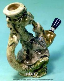 Pete Magic Saxophone Dragon Ceramic Rumph Water Hookah Tobacco Pipe, #1867 États-unis