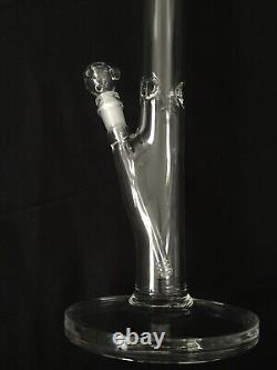 Pipe à eau droite de 58 pouces, 44 mm d'épaisseur, claire