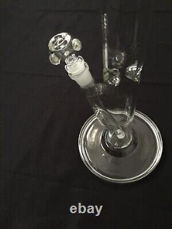 Pipe à eau droite de 58 pouces, 44 mm d'épaisseur, claire