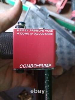 Pompe à main pneumatique Imageworks Combo Pump 500 Fabriquée aux États-Unis