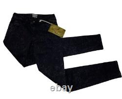 Prps Heirloom Noir Authentic Fabriqué Aux États-unis Extra Skinny Jeans 25x33 Fabriqués À La Main