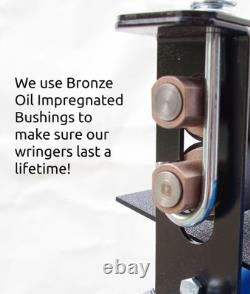 Rouleaux à main en acier noir Ecoat - Construction robuste