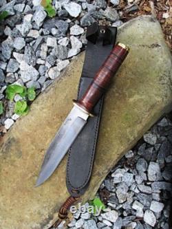Seax de combat personnalisé fait main aux États-Unis