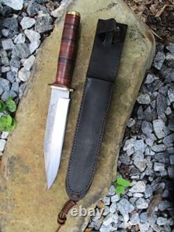 Seax de combat personnalisé fait main aux États-Unis