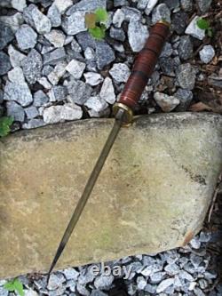 Seax de combat personnalisé fait main aux États-Unis