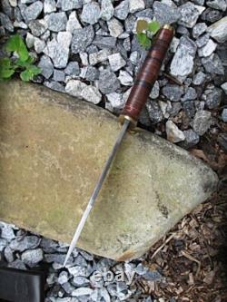 Seax de combat personnalisé fait main aux États-Unis