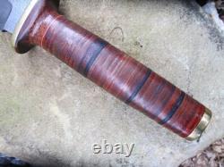 Seax de combat personnalisé fait main aux États-Unis