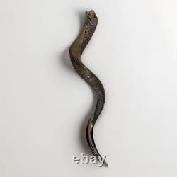 Shofar yéménite en corne de kudu XXL 40-44 Nouveau KASHER Mi-lustré Livraison gratuite USA