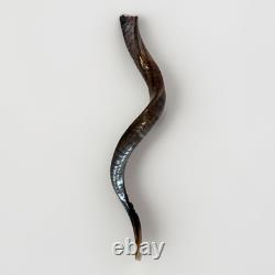 Shofar yéménite en corne de kudu XXL 40-44 Nouveau KASHER Mi-lustré Livraison gratuite USA
