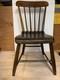 Une Chaise Antique En Bois Massif Et Original De Style "fan Back" Américaine Du Début Des Années 1800 - Faite à La Main