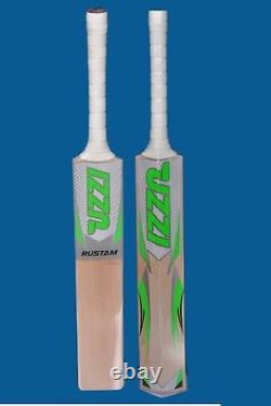 Uzzi Sports Rustam Custom Hand Made Anglais Willow Grade 1 Cricket Bat USA