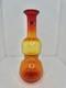 Vase Fog Blenko 2513 Strangs Tangerine Conçu Par Daniel Chapman