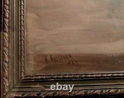 Vente de feu? 1933 Peinture Rose Boutique par M. Andlauer