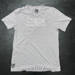 Zach Frank T-shirt D'art Portable Unique En Son Genre Fabriqué À La Main Aux États-unis Large